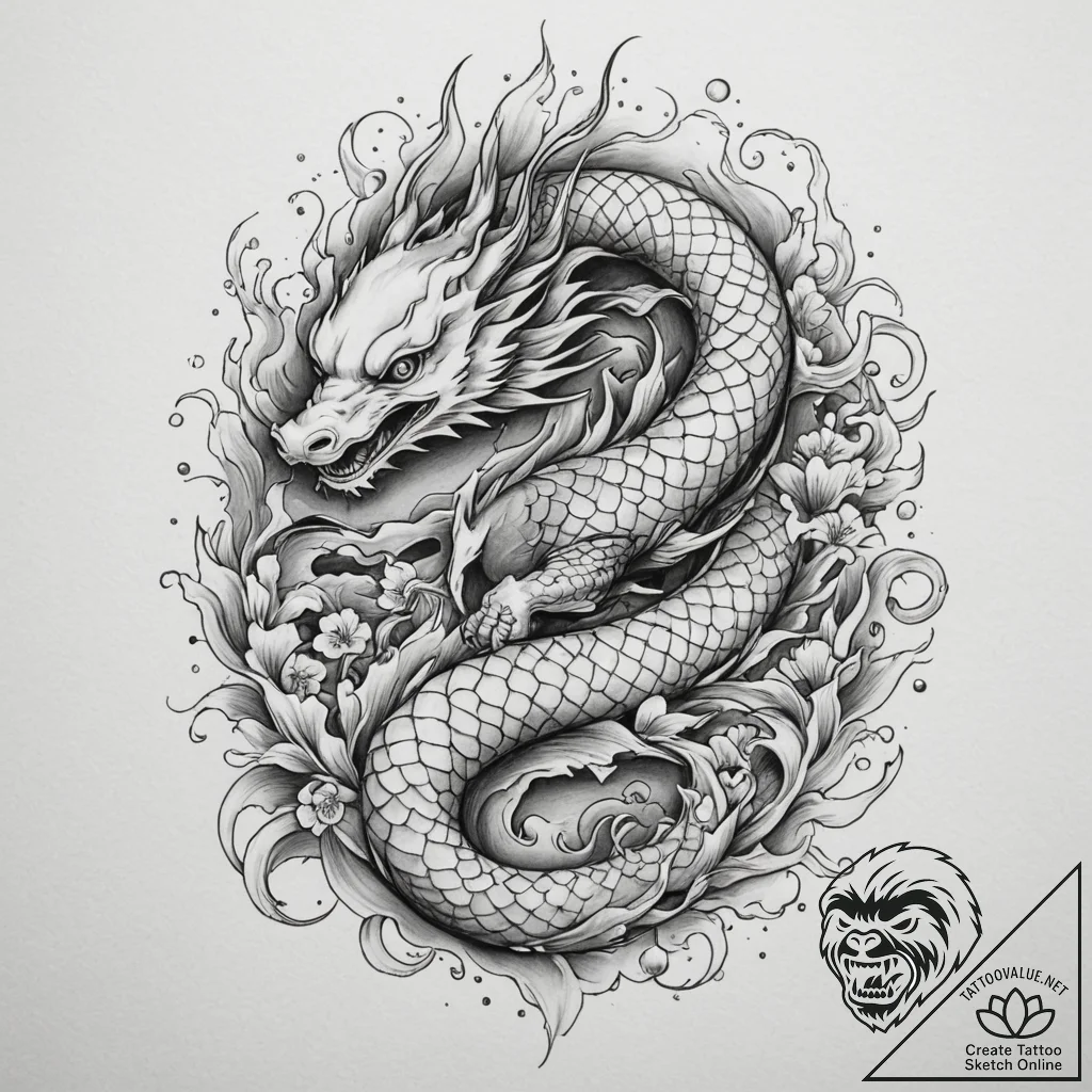 Tattoo sketch a cosmic eye that sees all, sym... - tattoo sketch (№1755159131_0, 14.08.2025 08:12) — tattoovalue.net