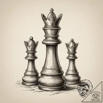 Tattoo design a stylized depiction of a strat… – tattoo sketch (№1755159726_0, 14.08.2025 08:22) — tattoovalue.net