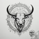 Tattoo design “i have” text for taurus, with… – tattoo sketch (№1755165062_0, 14.08.2025 09:51) — tattoovalue.net
