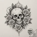 Tattoo design a controller’s analog stick for… – tattoo sketch (№1755167634_0, 14.08.2025 10:33) — tattoovalue.net
