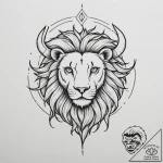 Tattoo design a zodiac symbol appearing as if… – tattoo sketch (№1755167833_0, 14.08.2025 10:37) — tattoovalue.net