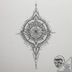 Tattoo design a subtle symbol of acceptance a… – tattoo sketch (№1755170003_0, 14.08.2025 11:13) — tattoovalue.net