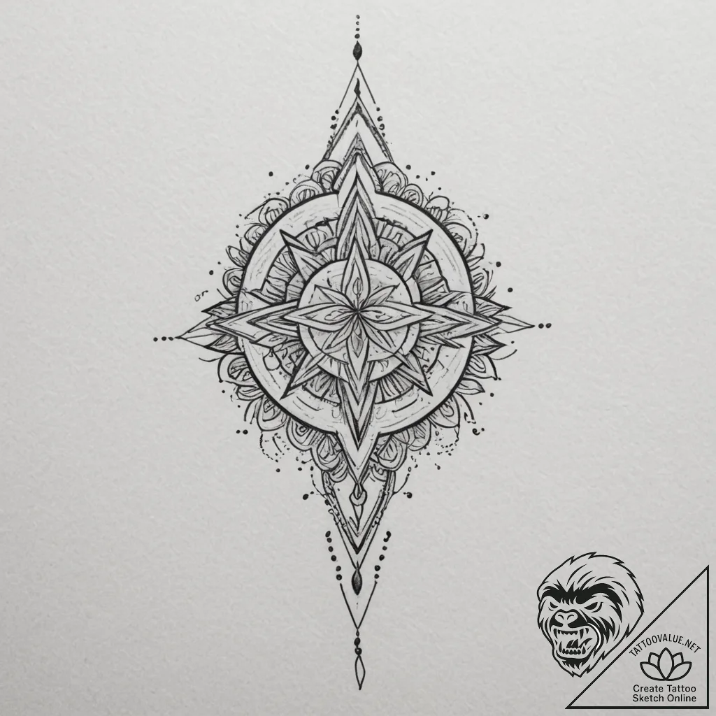 Tattoo design a subtle symbol of acceptance a... - tattoo sketch (№1755170003_0, 14.08.2025 11:13) — tattoovalue.net