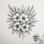 р“сђсѓрїрїр° 23: р¦рірµс‚рѕс‡рѕс‹рµ р“рёр±сђр… – tattoo sketch (№1755175592_0, 14.08.2025 12:46) — tattoovalue.net