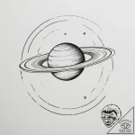 Tattoo sketch a delicate celestial object (e…. – tattoo sketch (№1755176394_0, 14.08.2025 12:59) — tattoovalue.net