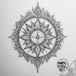 Tattoo sketch an abstract visualization of “i… – tattoo sketch (№1755178183_0, 14.08.2025 13:29) — tattoovalue.net
