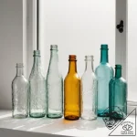 A collection of colorful, vintage glass bottl… – tattoo sketch (№1755188171_0, 14.08.2025 16:16) — tattoovalue.net