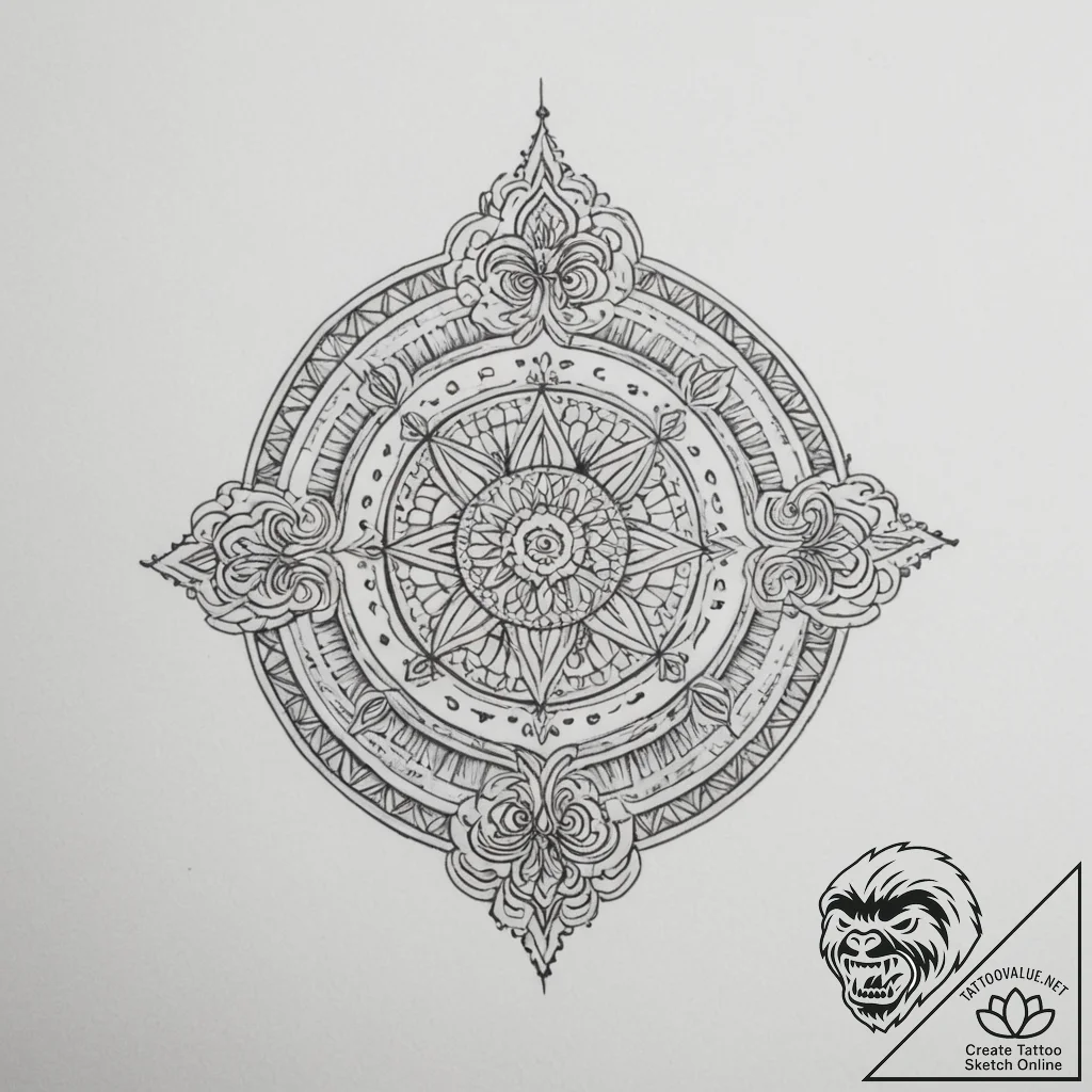 Mantras - tattoo sketch (№1755190048_0, 14.08.2025 16:47) — tattoovalue.net