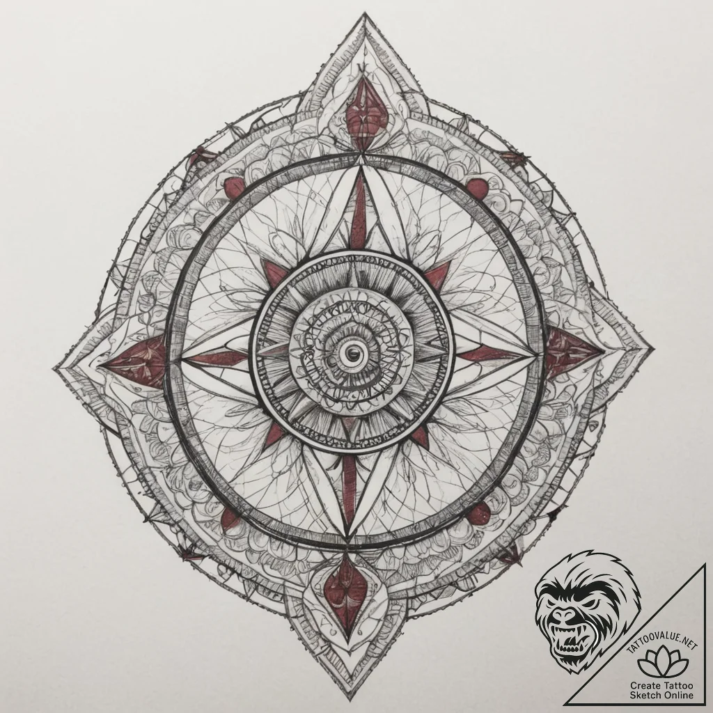 Dna helix, concept art for tattoo, geometric... - tattoo sketch (№1755191644_0, 14.08.2025 17:14) — tattoovalue.net