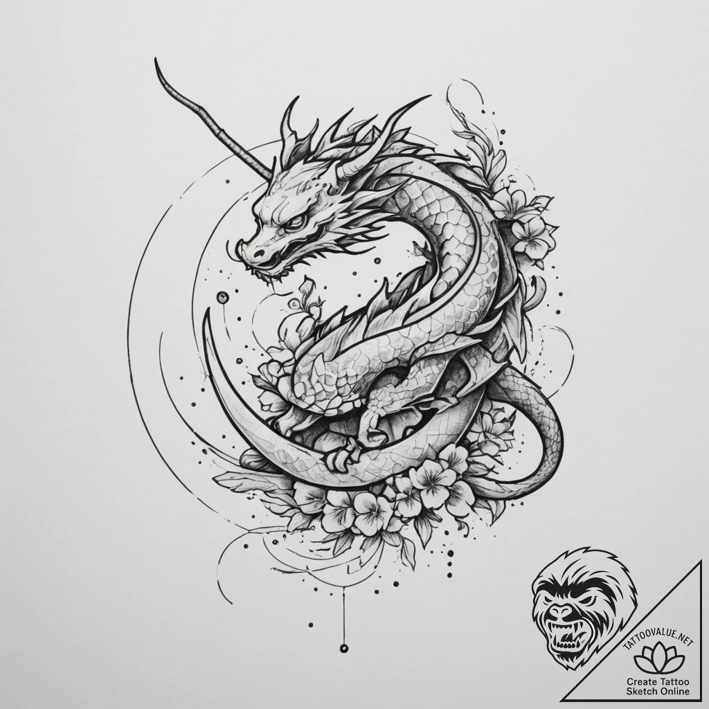 Tattoo sketch a sagittarius constellation, it... - tattoo sketch (№1755195042_0, 14.08.2025 18:10) — tattoovalue.net