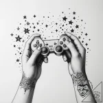 Tattoo sketch a person’s hands holding a cons… – tattoo sketch (№1755196045_0, 14.08.2025 18:27) — tattoovalue.net