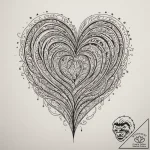 Tattoo sketch a stylized fingerprint forming… – tattoo sketch (№1755204807_0, 14.08.2025 20:53) — tattoovalue.net