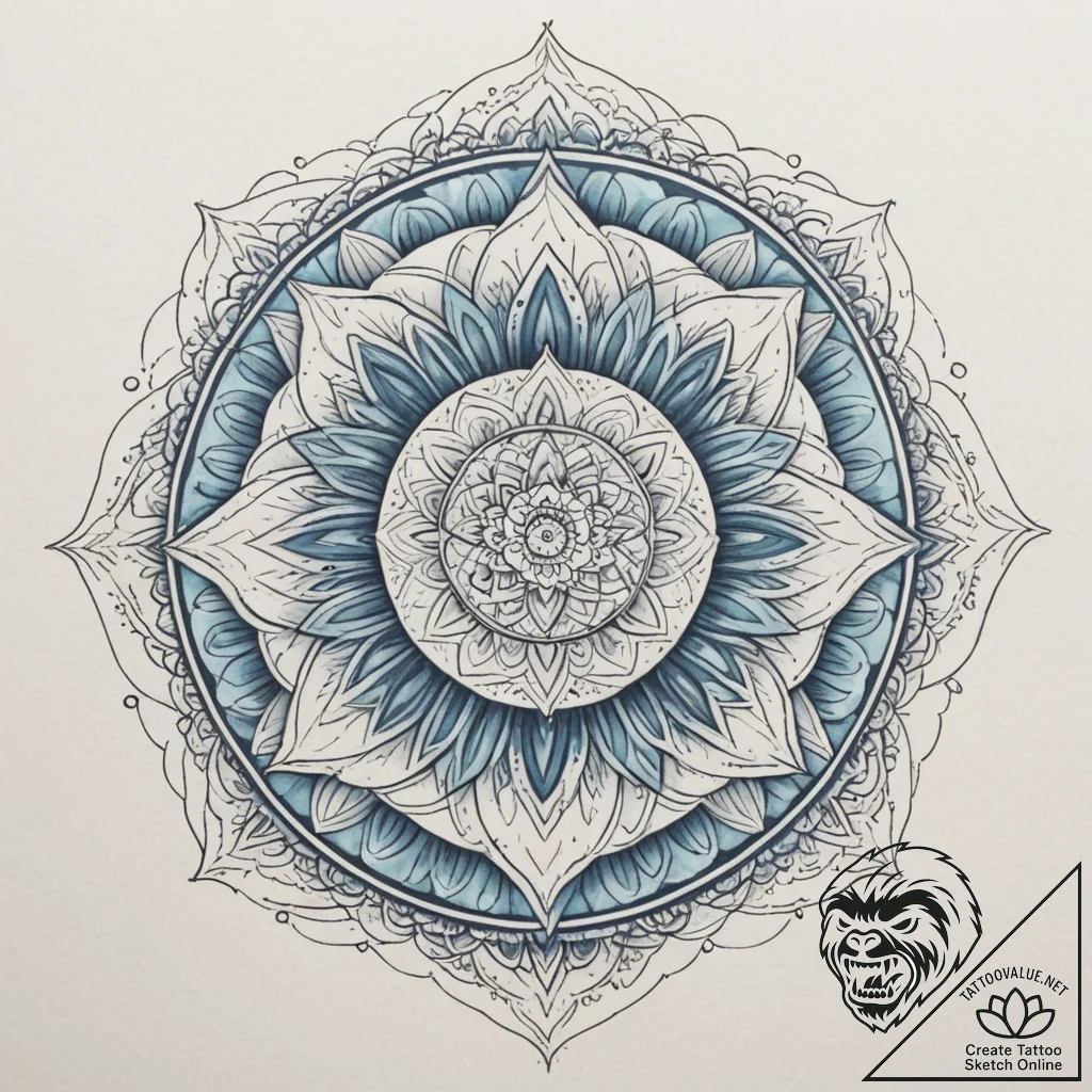 Tattoo design a soft blend of pastel pinks an... - tattoo sketch (№1755206401_0, 14.08.2025 21:20) — tattoovalue.net