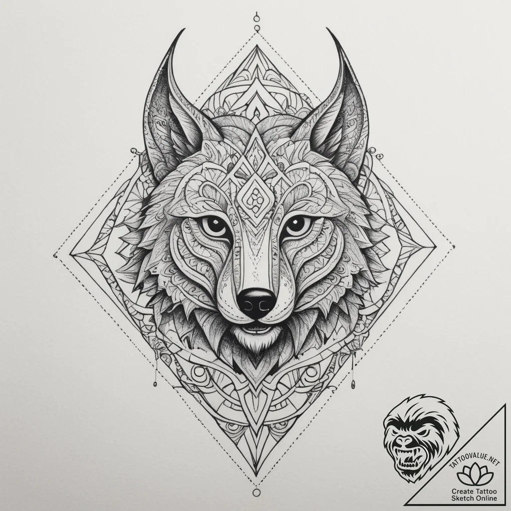 Haida (patterns), ink illustration for tattoo... - tattoo sketch (№1755217449_0, 15.08.2025 00:24) — tattoovalue.net