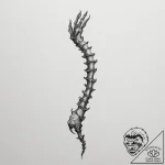 Tattoo sketch a simple, elegant silhouette of… – tattoo sketch (№1755218856_0, 15.08.2025 00:47) — tattoovalue.net