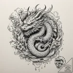 Tattoo sketch a powerful, generic creature’s… – tattoo sketch (№1755220657_0, 15.08.2025 01:17) — tattoovalue.net