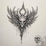Tattoo sketch a subtle design on the back of… – tattoo sketch (№1755270706_0, 15.08.2025 15:11) — tattoovalue.net