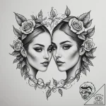 Tattoo design a pair of elf ears with subtle… – tattoo sketch (№1755280251_0, 15.08.2025 17:50) — tattoovalue.net