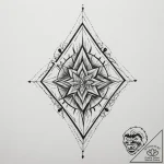 Tattoo design a single, powerful support beam… – tattoo sketch (№1755281640_0, 15.08.2025 18:14) — tattoovalue.net