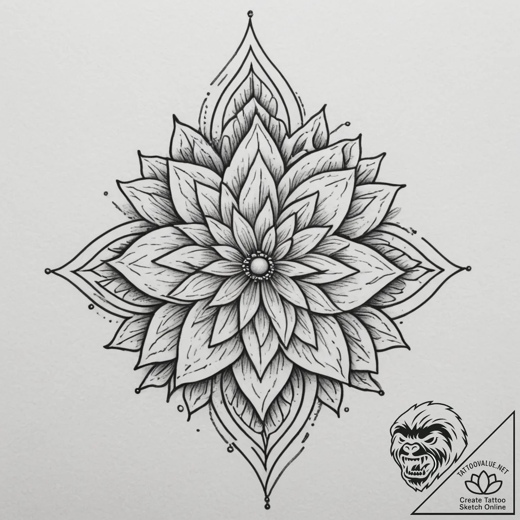 Tattoo design a quilt patch with a meaningful... - tattoo sketch (№1755282441_0, 15.08.2025 18:27) — tattoovalue.net