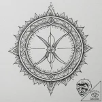 51. tattoo design: a neo-traditional style ru… – tattoo sketch (№1755286454_0, 15.08.2025 19:34) — tattoovalue.net