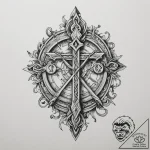 5. р сѓрѕс‹ (slavic runes: р—р°с‰рёс‚рѕс‹рµ,… – tattoo sketch (№1755290656_0, 15.08.2025 20:44) — tattoovalue.net