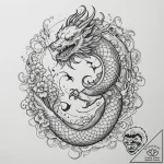Tattoo sketch a zodiac glyph with its ruling… – tattoo sketch (№1755291056_0, 15.08.2025 20:50) — tattoovalue.net