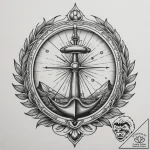 Domes, ink illustration for tattoo, on a clea… – tattoo sketch (№1755293029_0, 15.08.2025 21:23) — tattoovalue.net
