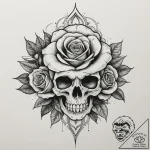 Tattoo design a subtle ‘third eye’ symbol, fo… – tattoo sketch (№1755296590_0, 15.08.2025 22:23) — tattoovalue.net