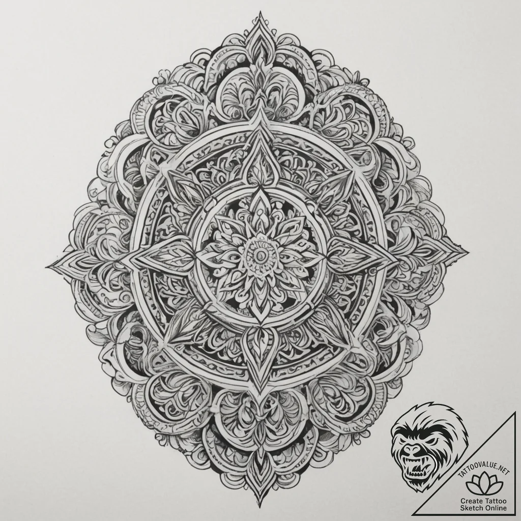 р сѓрѕр° рљр»р°рґ (klad, treasure, inner know... - tattoo sketch (№1755297187_0, 15.08.2025 22:33) — tattoovalue.net