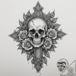 Tattoo sketch two hands clasped in a firm, lo… – tattoo sketch (№1755306422_0, 16.08.2025 01:07) — tattoovalue.net
