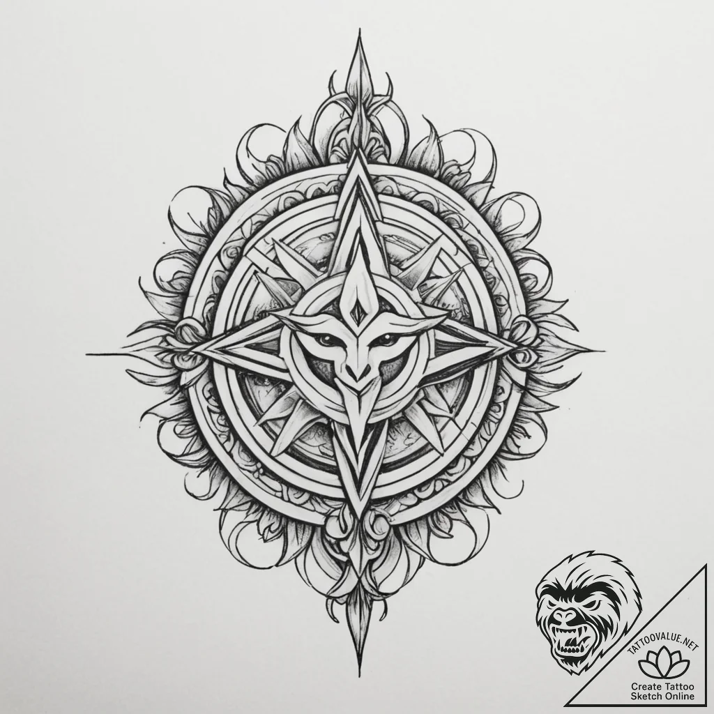 р“сђсѓрїрїр° 13: рўрёрјрірѕр»с‹ р—р°с‰рёс‚с‹... - tattoo sketch (№1755309616_0, 16.08.2025 02:00) — tattoovalue.net