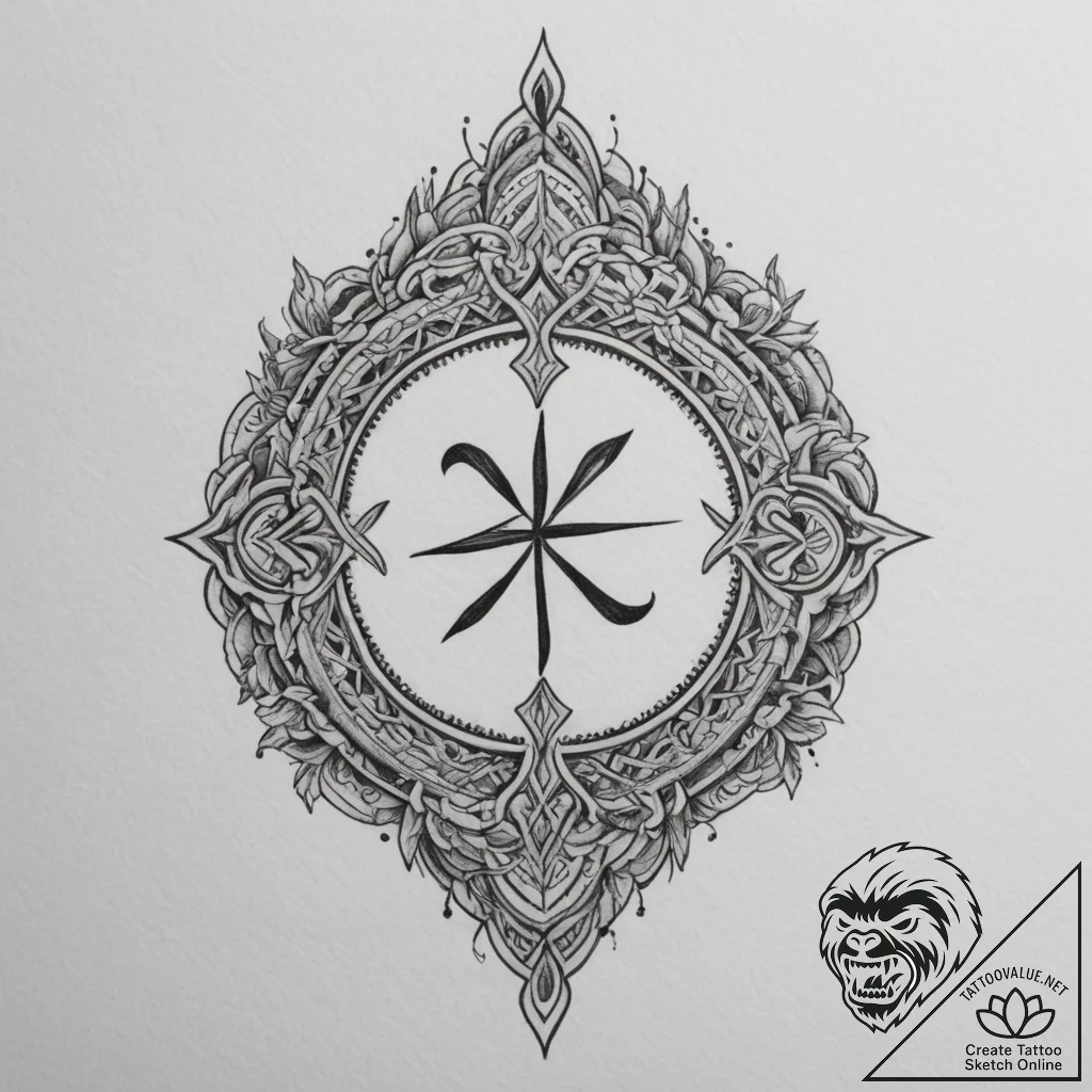 47. tattoo design: a cluster of three or five... - tattoo sketch (№1755313659_0, 16.08.2025 03:07) — tattoovalue.net