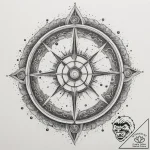Tattoo sketch a zodiac glyph appearing as a h… – tattoo sketch (№1755317079_0, 16.08.2025 04:04) — tattoovalue.net