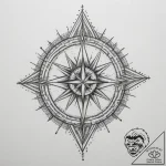 Tattoo sketch: the svarozhich symbol (often a… – tattoo sketch (№1755319292_0, 16.08.2025 04:41) — tattoovalue.net