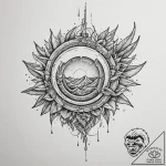 Tattoo design a visual representation of “bre… – tattoo sketch (№1755319702_0, 16.08.2025 04:48) — tattoovalue.net