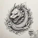 Tattoo design a lock of hair tied with a ribb… – tattoo sketch (№1755322123_0, 16.08.2025 05:28) — tattoovalue.net