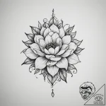 Tattoo sketch a delicate representation of a… – tattoo sketch (№1755328408_0, 16.08.2025 07:13) — tattoovalue.net