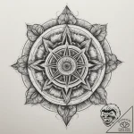 An abandoned amusement park, rusty and overgr… – tattoo sketch (№1755335429_0, 16.08.2025 09:10) — tattoovalue.net