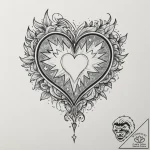 Tattoo sketch a tiny, pixelated heart or star… – tattoo sketch (№1755337242_0, 16.08.2025 09:40) — tattoovalue.net