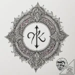 109. tattoo design: a minimalist “yest” rune,… – tattoo sketch (№1755337450_0, 16.08.2025 09:44) — tattoovalue.net