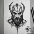 Tattoo design an abstract representation of a... - tattoo sketch (№1755345079_0, 16.08.2025 11:51) — tattoovalue.net