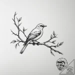 Tattoo design a whisper-thin silhouette of a… – tattoo sketch (№1755348691_0, 16.08.2025 12:51) — tattoovalue.net