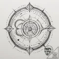 Tattoo design an abstract representation of t... - tattoo sketch (№1755354507_0, 16.08.2025 14:28) — tattoovalue.net