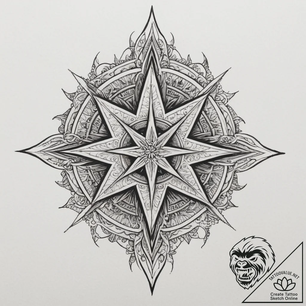 Tattoo design a 'star map' with two specific... - tattoo sketch (№1755354705_0, 16.08.2025 14:31) — tattoovalue.net