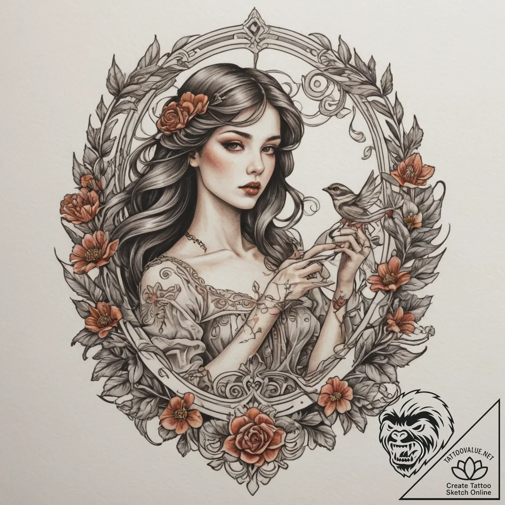 р“сђсѓрїрїр° 10: р”рµс‚сѓрєрёрµ р рёсѓсѓрѕрєр... - tattoo sketch (№1755355502_0, 16.08.2025 14:45) — tattoovalue.net