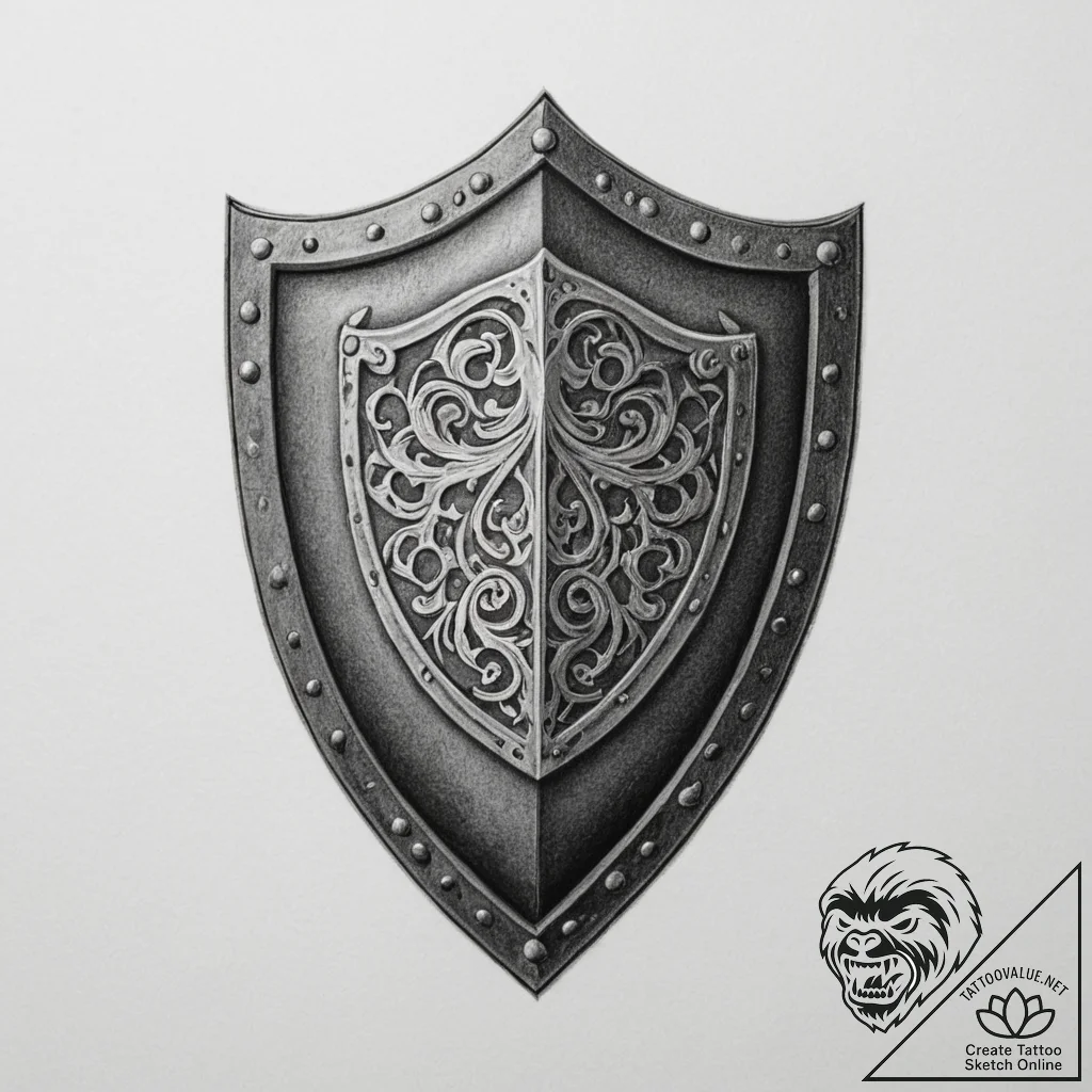Tattoo design a weathered leather texture for... - tattoo sketch (№1755356696_0, 16.08.2025 15:04) — tattoovalue.net