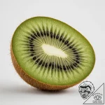 A close-up of a slice of kiwi, showing its in… – tattoo sketch (№1755362712_0, 16.08.2025 16:45) — tattoovalue.net