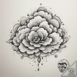 Tattoo sketch a powerful, swirling cloud form… – tattoo sketch (№1755363511_0, 16.08.2025 16:58) — tattoovalue.net