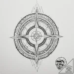 A dramatic shot of lightning striking over a… – tattoo sketch (№1755365745_0, 16.08.2025 17:35) — tattoovalue.net